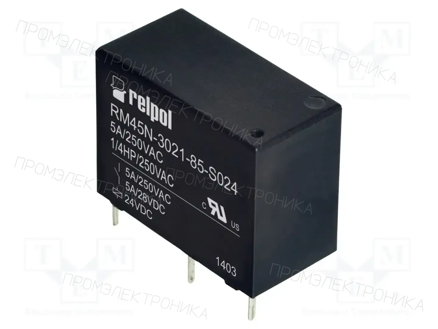RELPOL RM45N-3021-85-S024 — Реле электромагн. миниатюрные