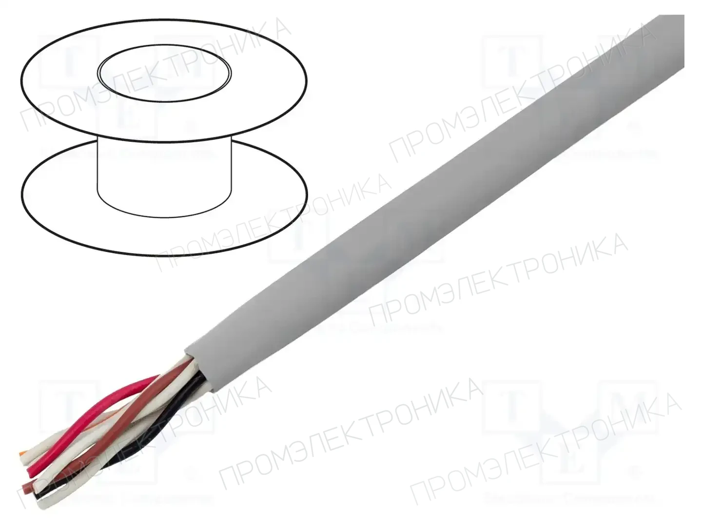 ALPHA WIRE 78054 SL001 — Провода многожильные неекранированные