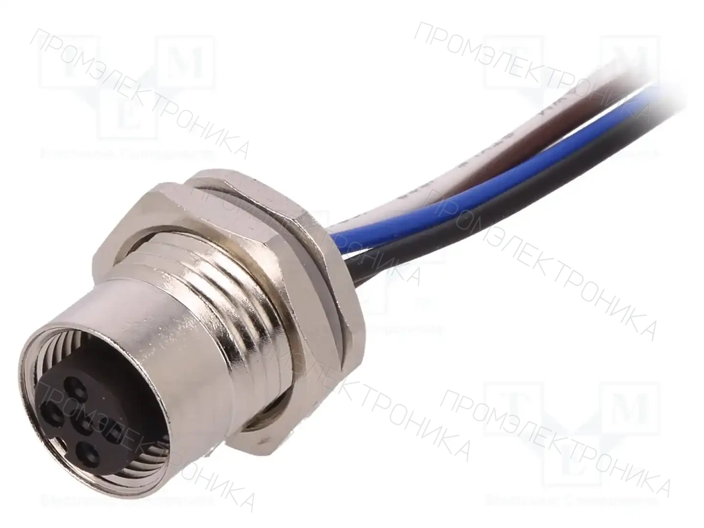 TE Connectivity T4171110004-002 — Вилки и гнезда M12