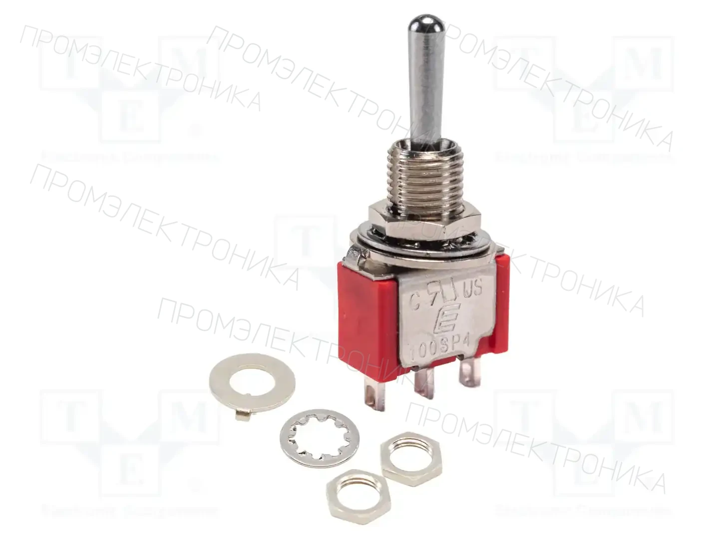 E-SWITCH 100SP4T1B1M1QEH — Переключатели рычажные