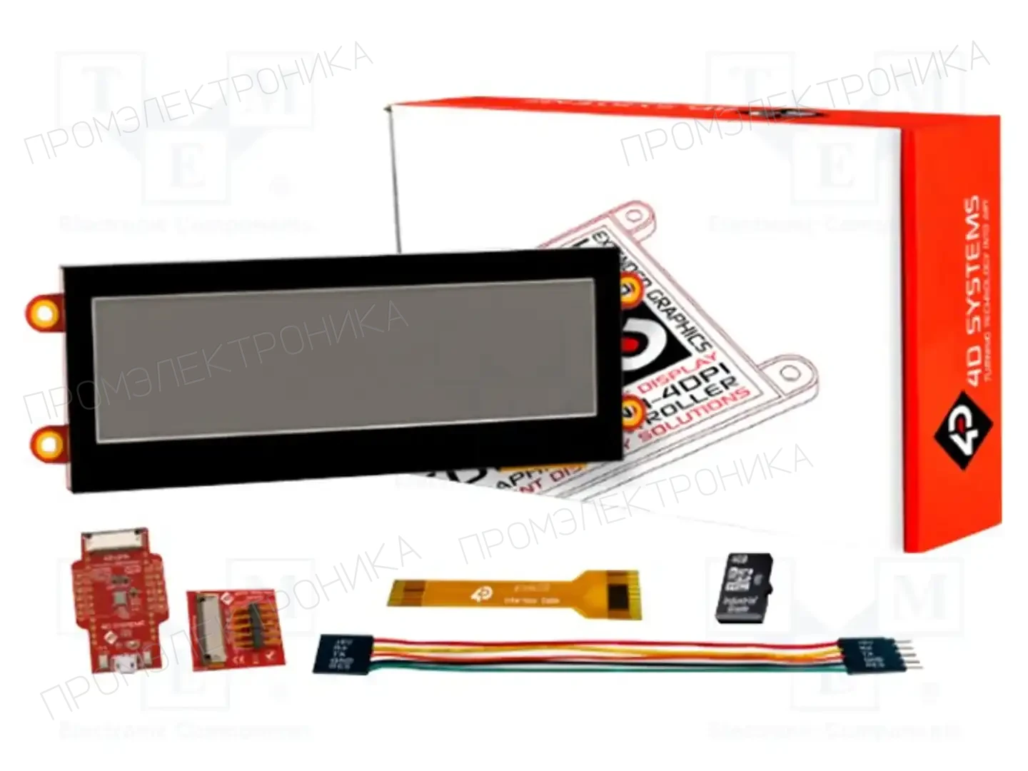 4D Systems SK-PIXXILCD-39P4-CTP — Интеллигентные дисплеи