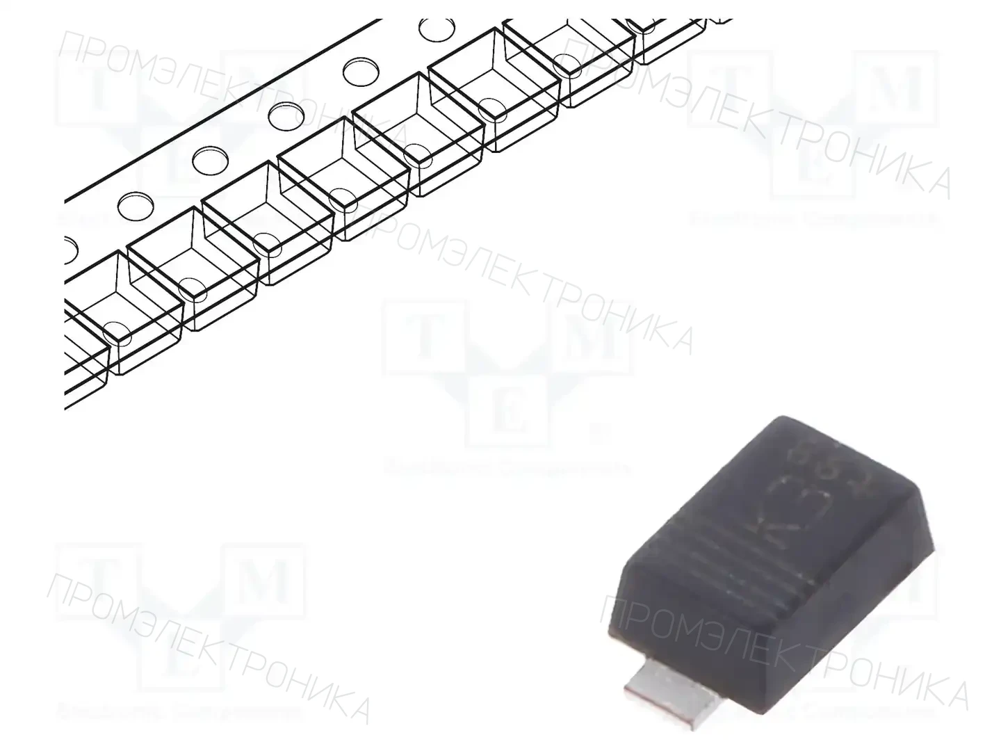 NEXPERIA PNE20010ERX — Универсальные диоды SMD