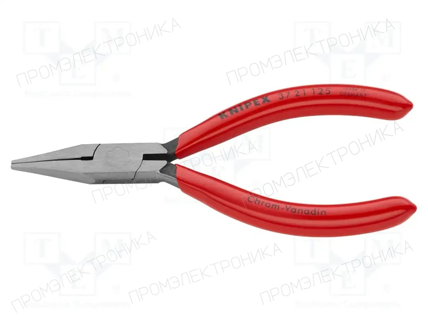 KNIPEX 37 21 125 — Клещи-кусачки плоские и полукруглые