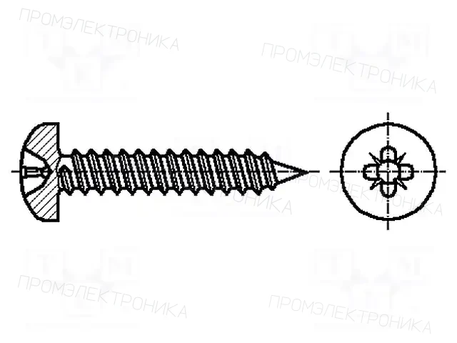 BOSSARD 2096552 — Шурупы