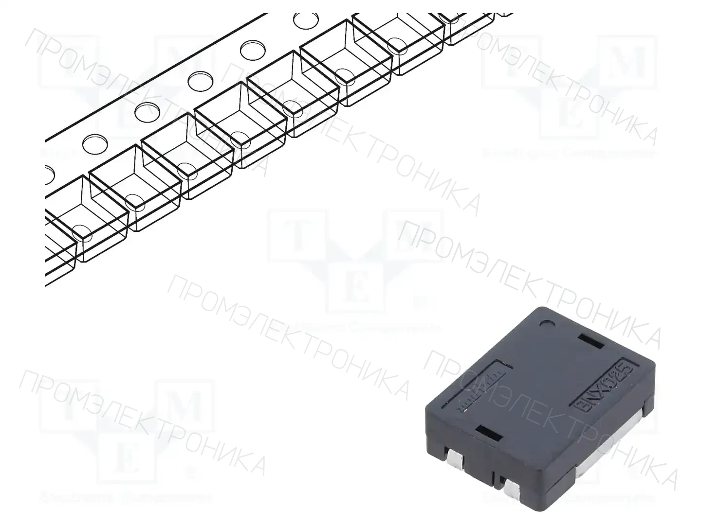 MURATA BNX025H01L — Противопомеховые фильтры SMD