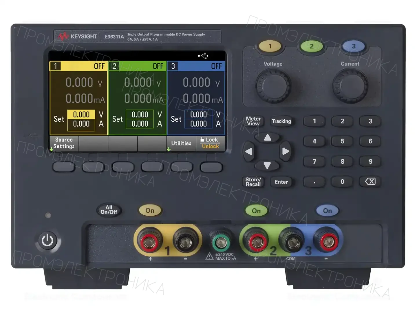 KEYSIGHT E36311A — Блоки питания многоканальные
