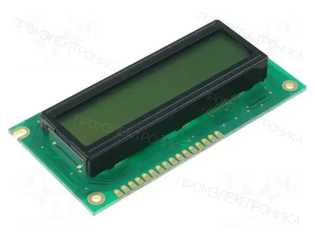 RAYSTAR OPTRONICS RC1602A-YHW-ESV — Дисплеи LCD буквенно-цифровые