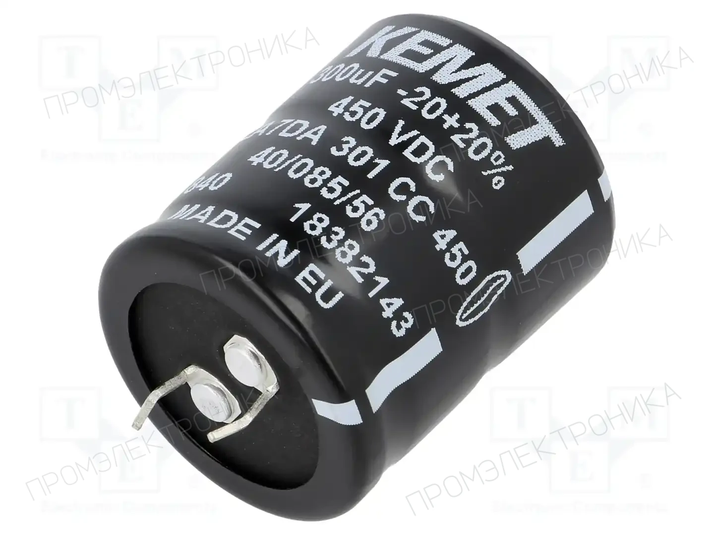KEMET ALA7DA301CC450 — Конденсаторы электролитические SNAP-IN