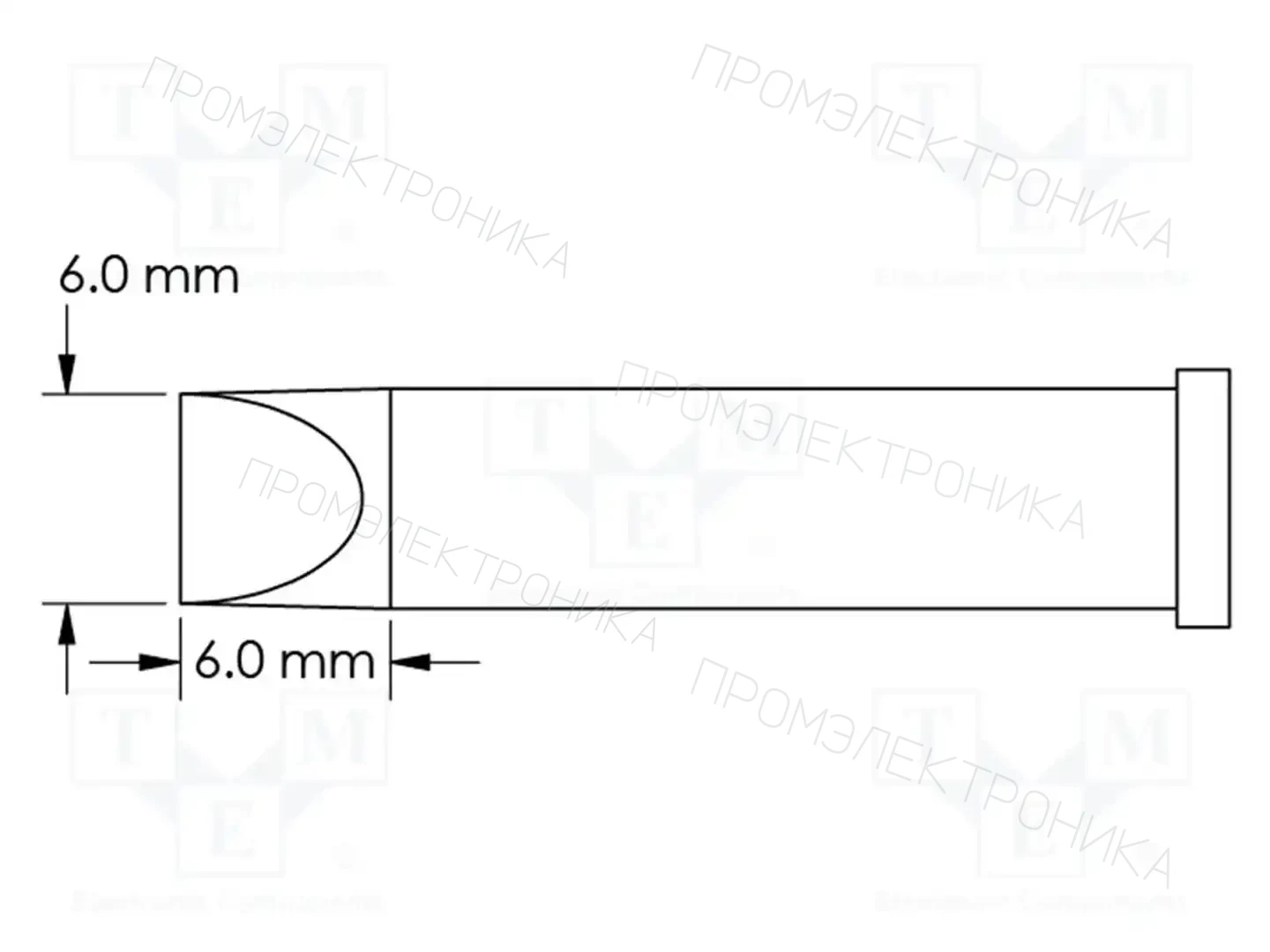 METCAL GT6-CH0060P — Жала паяльников