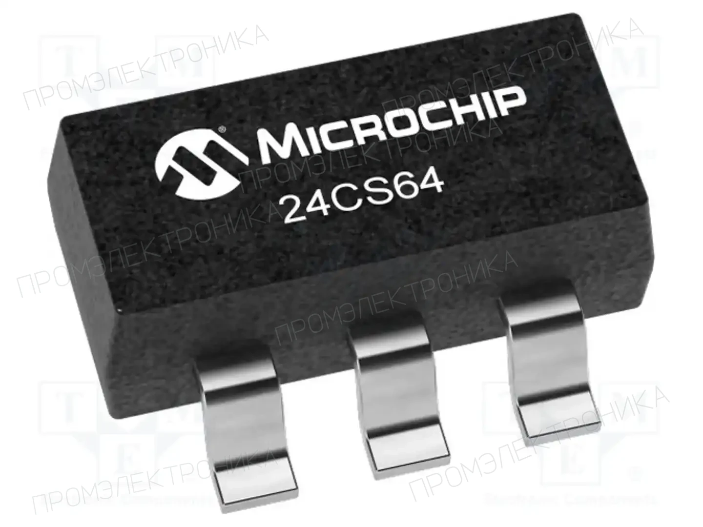 Microchip Technology 24CS64T-E/OT — Памяти EEPROM последовательные