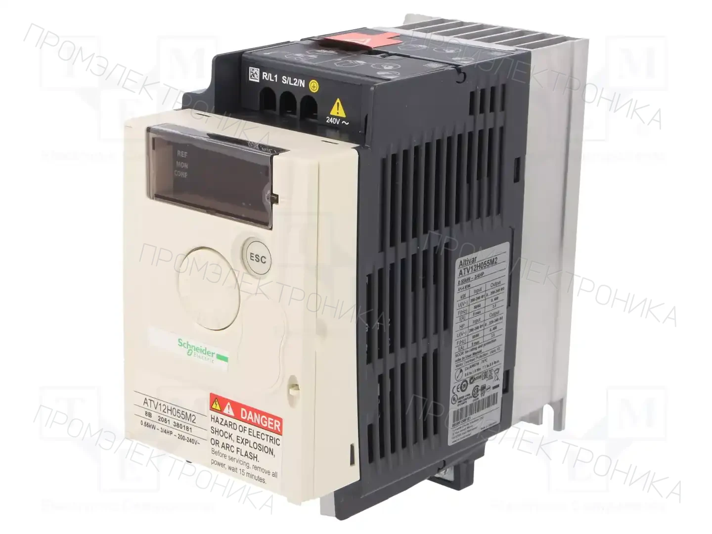 SCHNEIDER ELECTRIC ATV12H055M2 — Однофазные инверторы