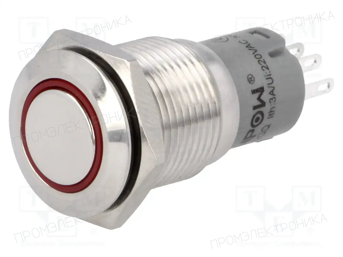 ONPOW LAS2-GQF-11E/R24V/S-FP — Переключатели кнопочные