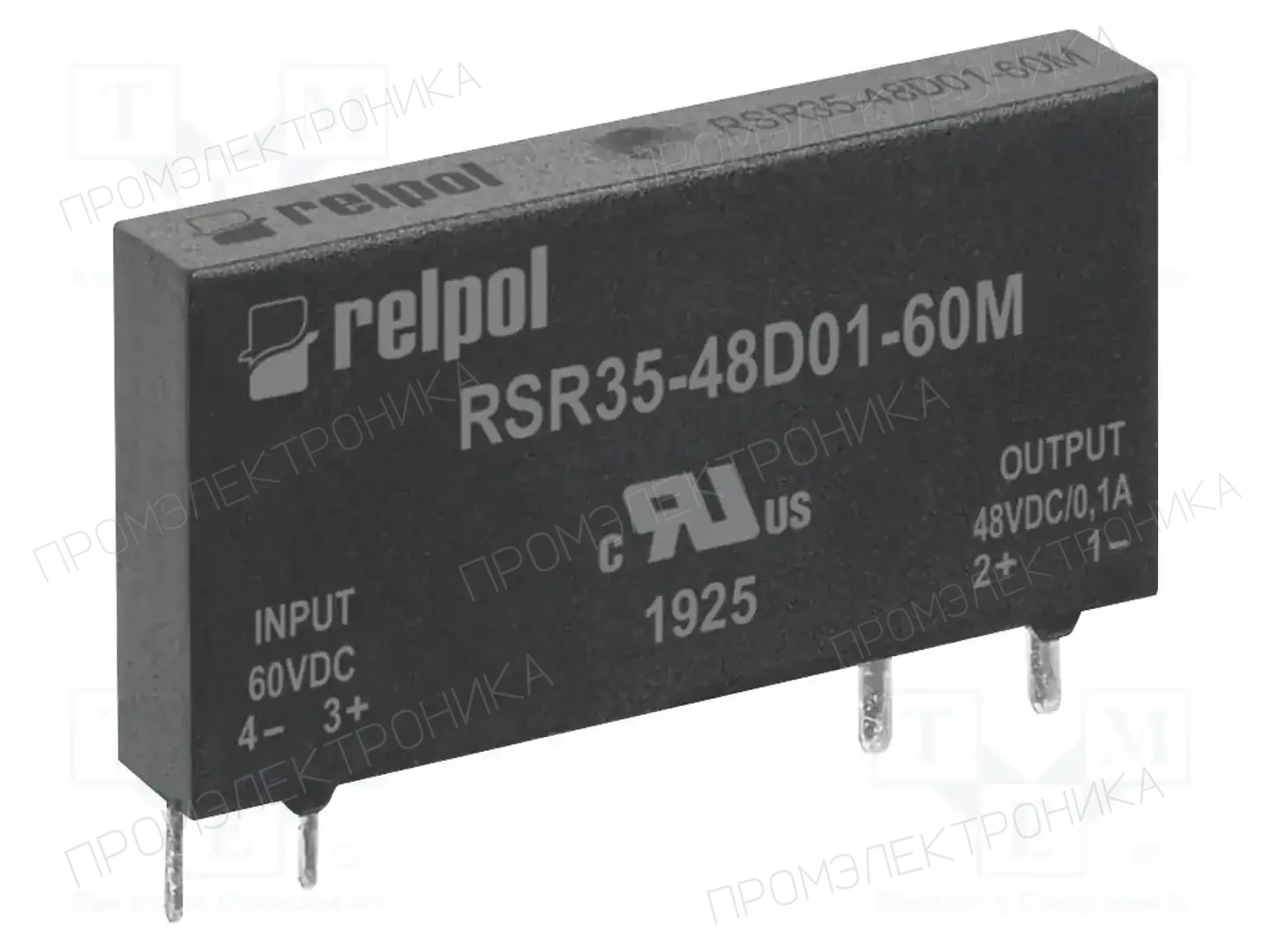 RELPOL RSR35-48D01-60M — Реле SSR однофазные