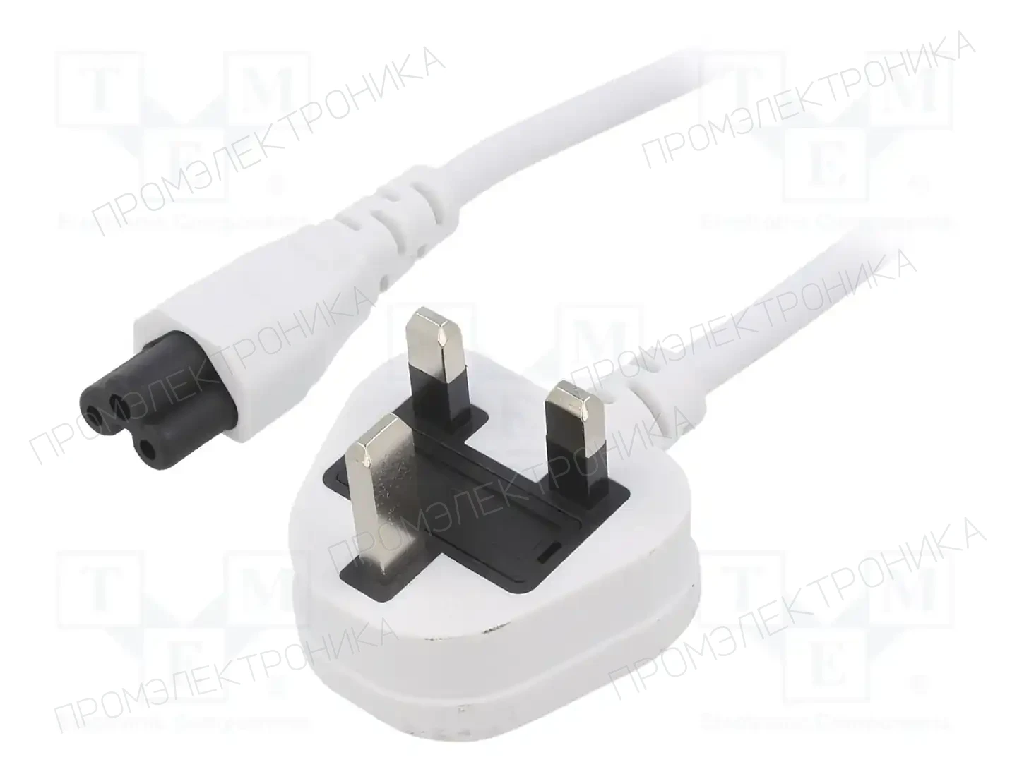 LIAN DUNG LT-318(3A)+535 3X0.75 WHT 1.8M — Кабели питания компьютерные и универс