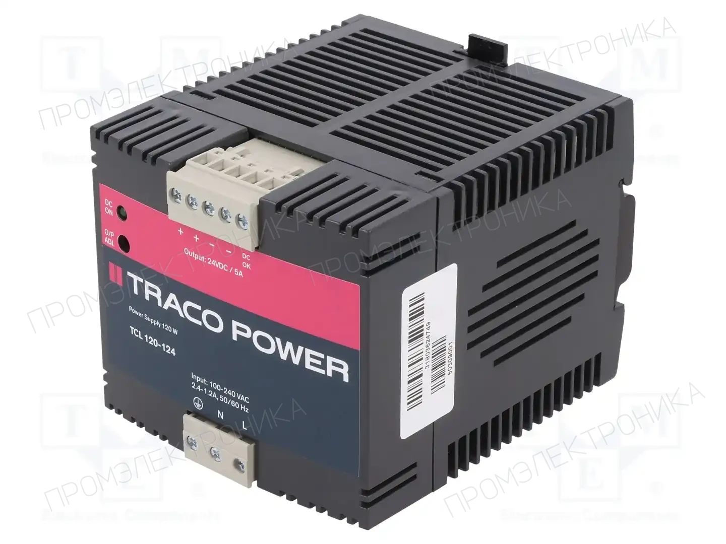 TRACO POWER TCL 120-124 — Блоки питания на DIN-рейку
