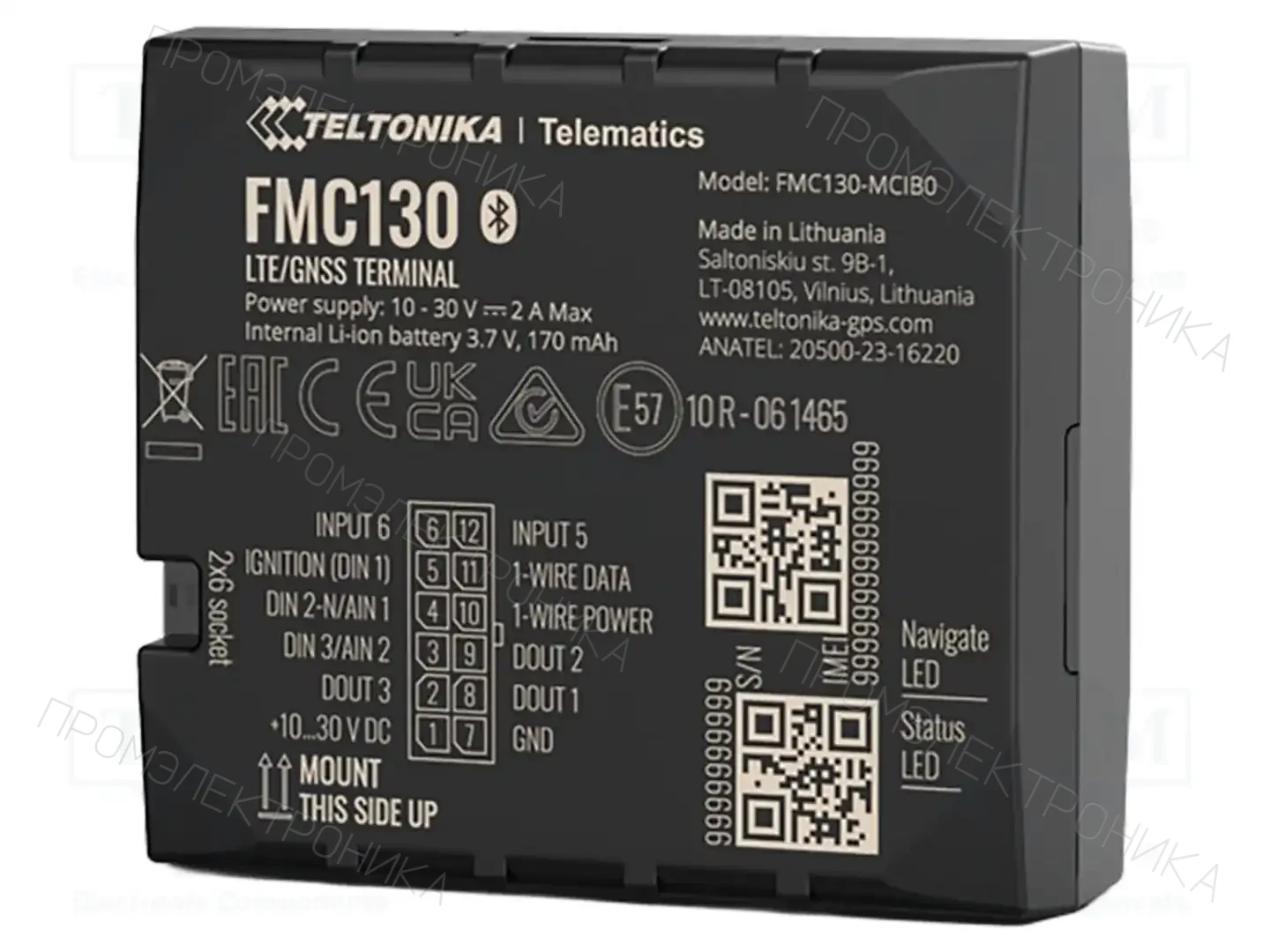 TELTONIKA TELEMATICS FMC130 — Модули M2M (GPRS/LTE/5G)