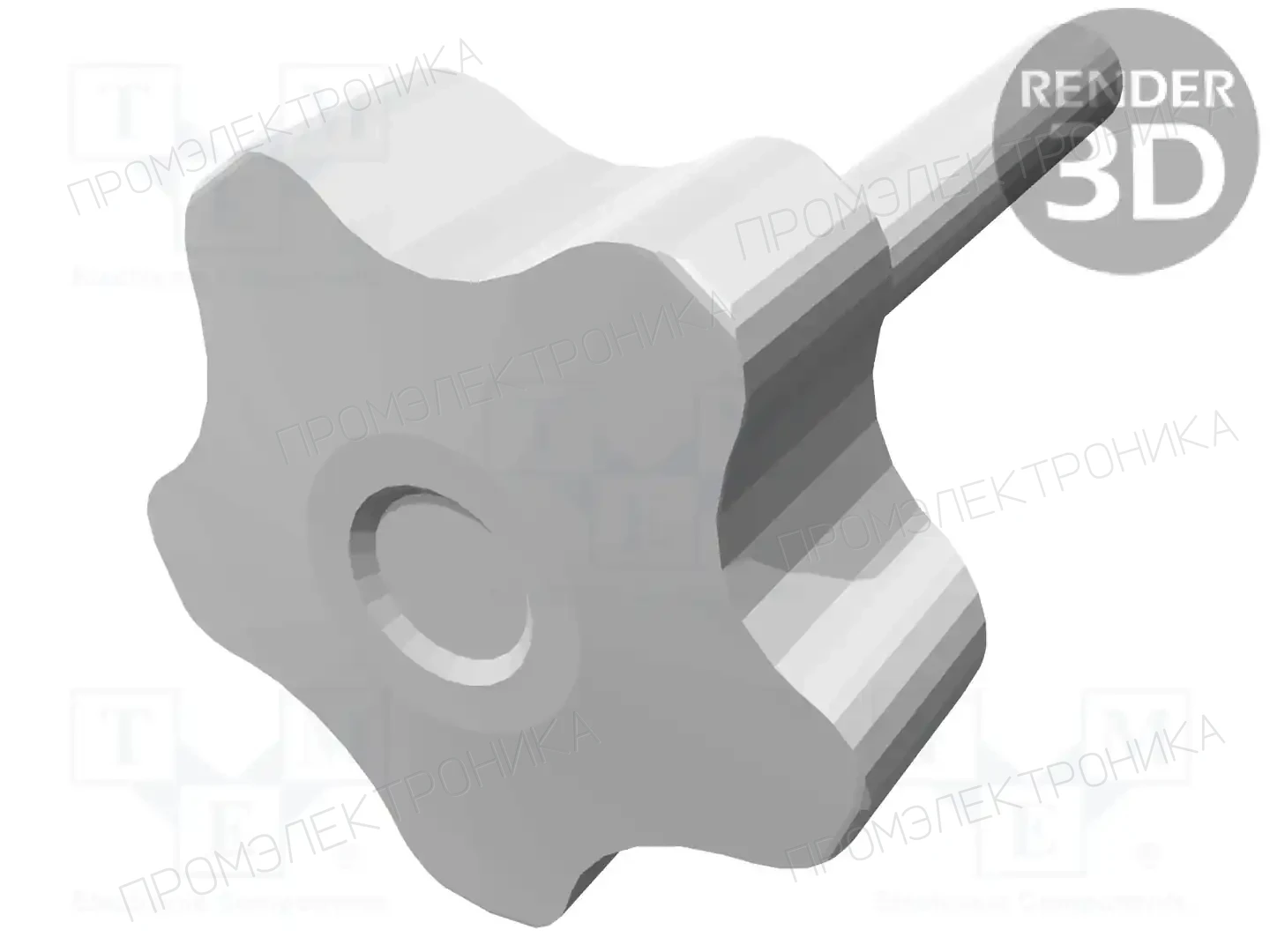 ELESA+GANTER VCT.50 P-M10X60-C2 — Ручки зажимные