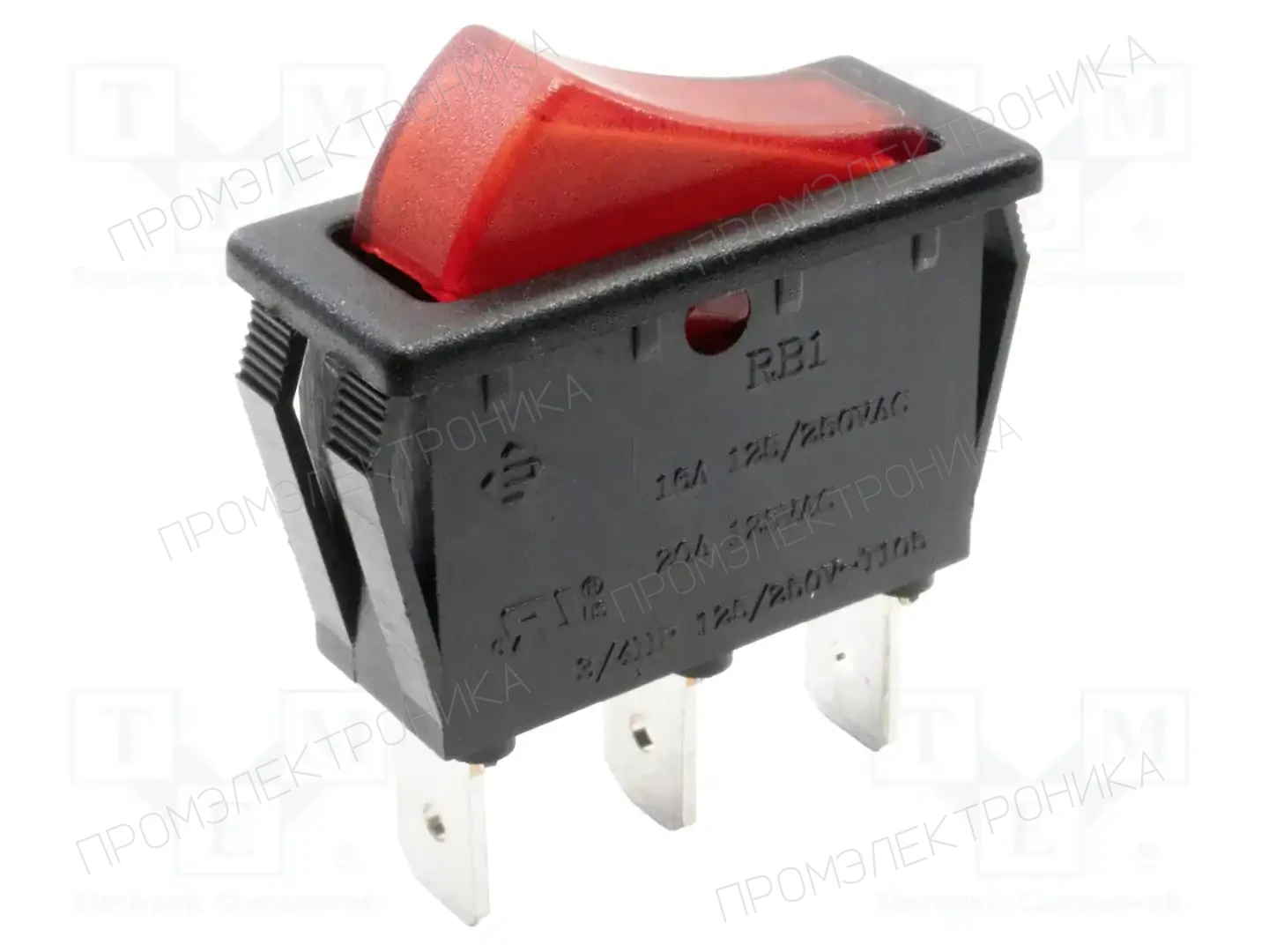 E-SWITCH RB141D1000-114 — Переключатели типа Rocker
