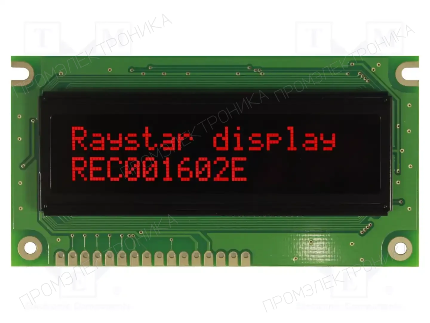 RAYSTAR OPTRONICS REC001602ERPP5N00100 — Дисплеи OLED буквенно-цифровые