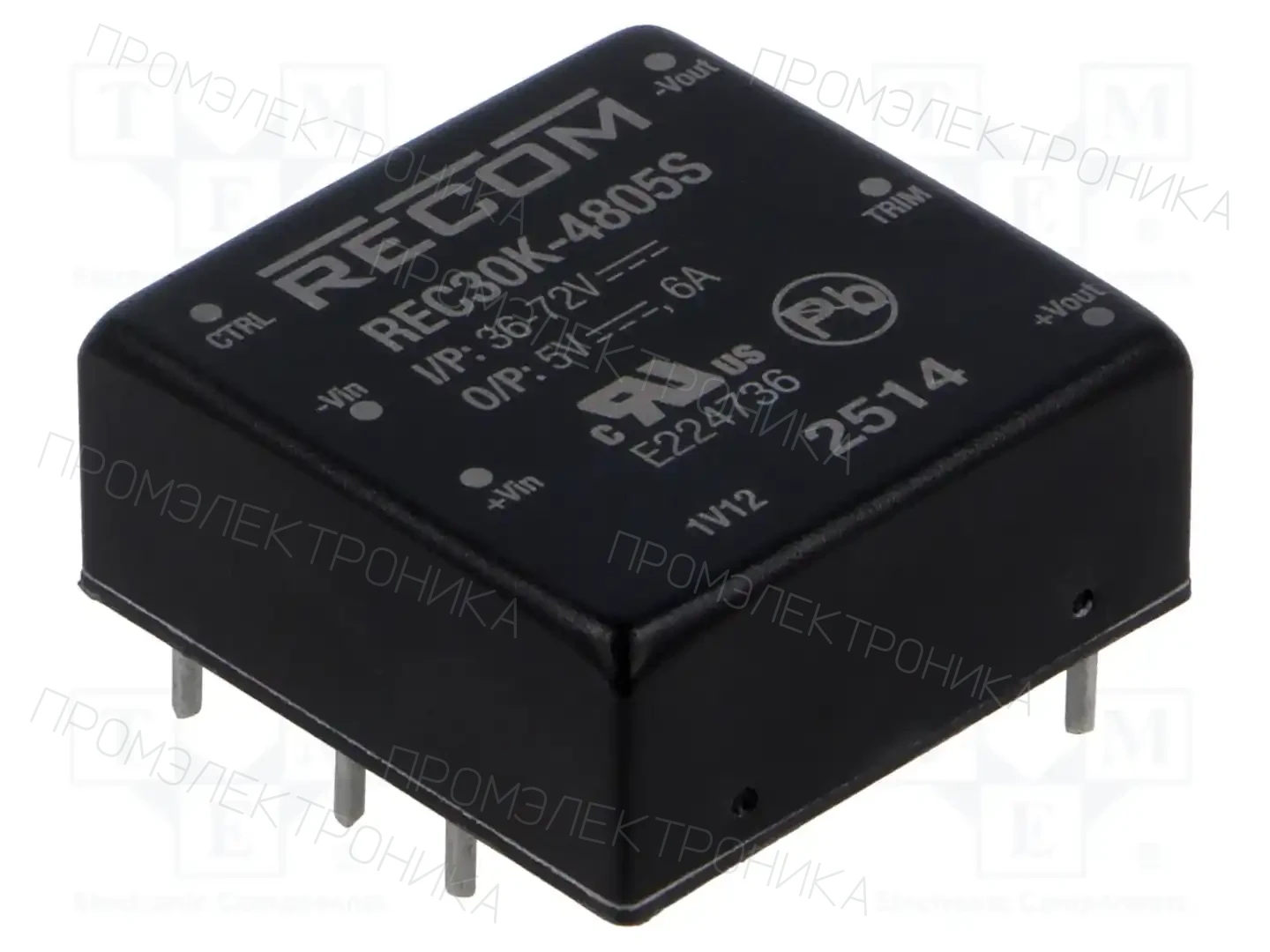 RECOM REC30K-4805S — Преобразователи DC/DC