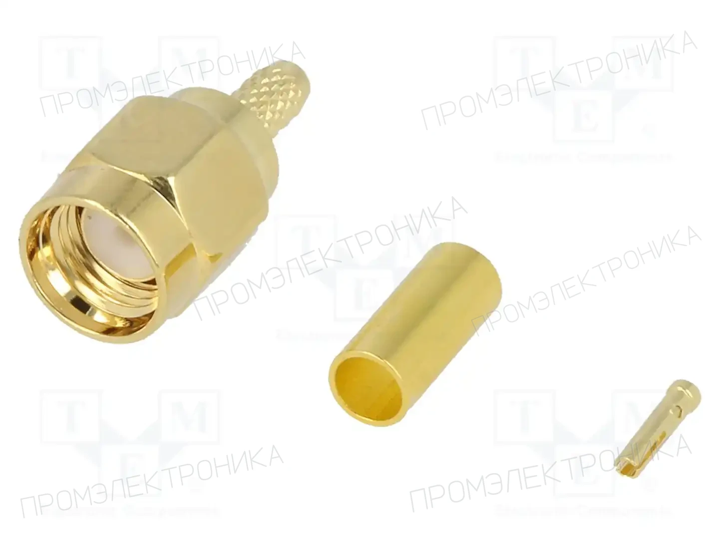 YIZN H3470C REVERSE GOLD ROHS — Разъeмы SMA, SMB, SMC