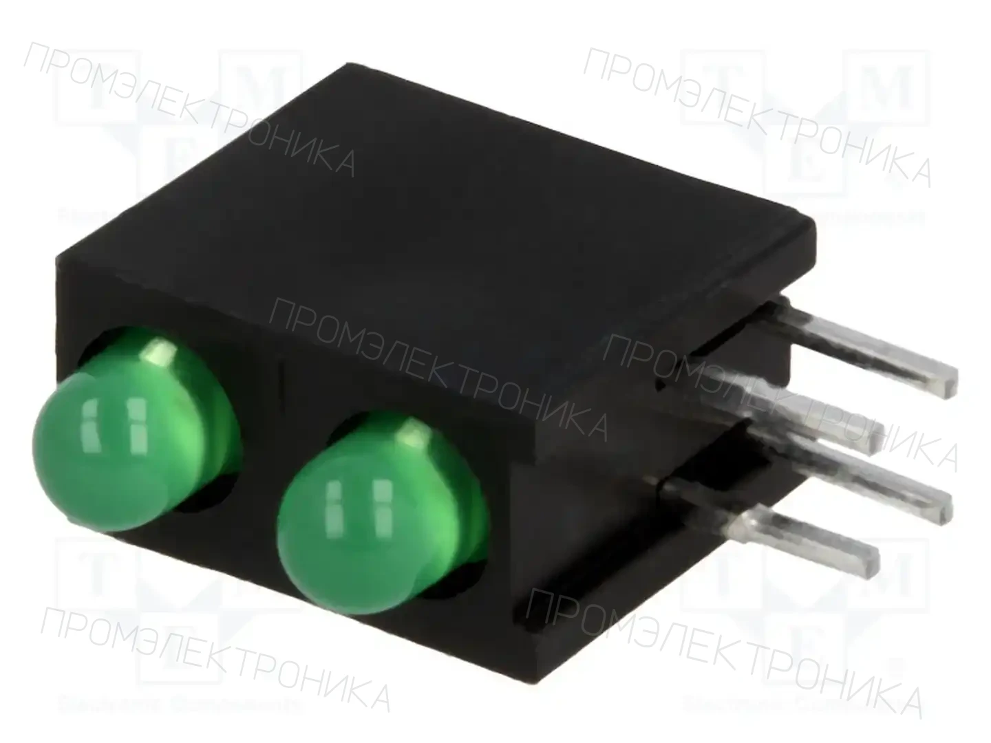 KINGBRIGHT ELECTRONIC L-934DB/2GD — LED индикаторы для печатных плат