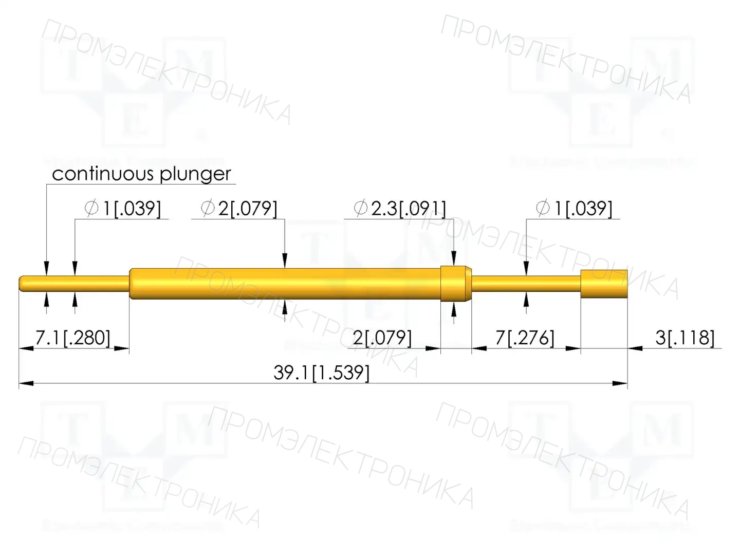 INGUN GKS-502 303 180 A 1502 — Измерительные щупы