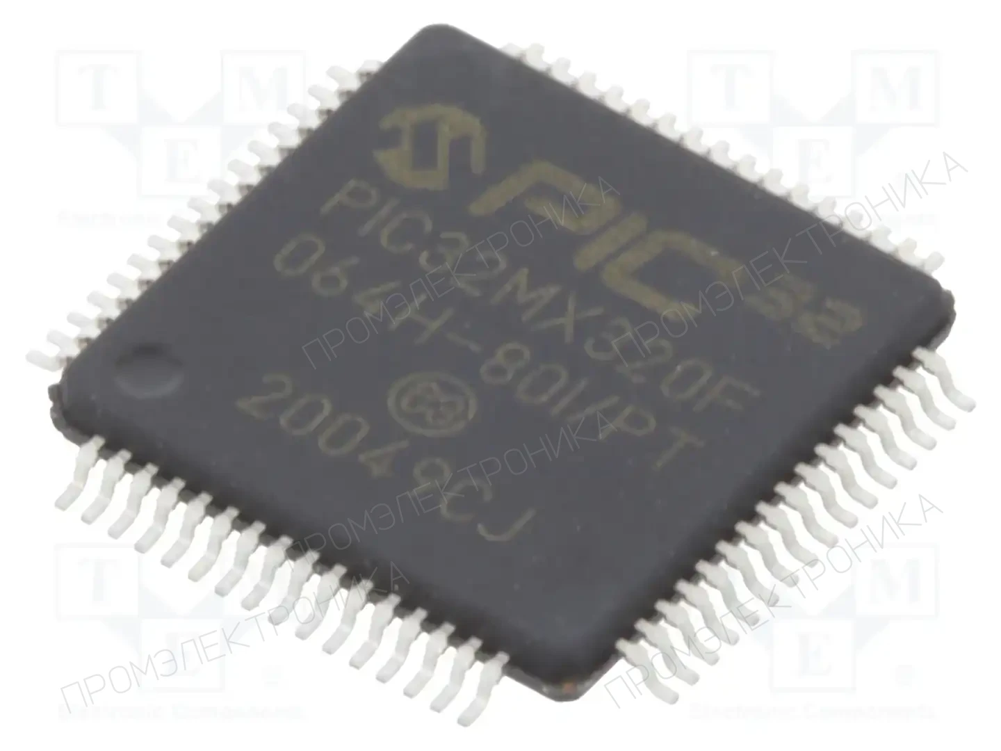 Microchip Technology PIC32MX320F064H-80I/PT — Линейка PIC32 32-bit