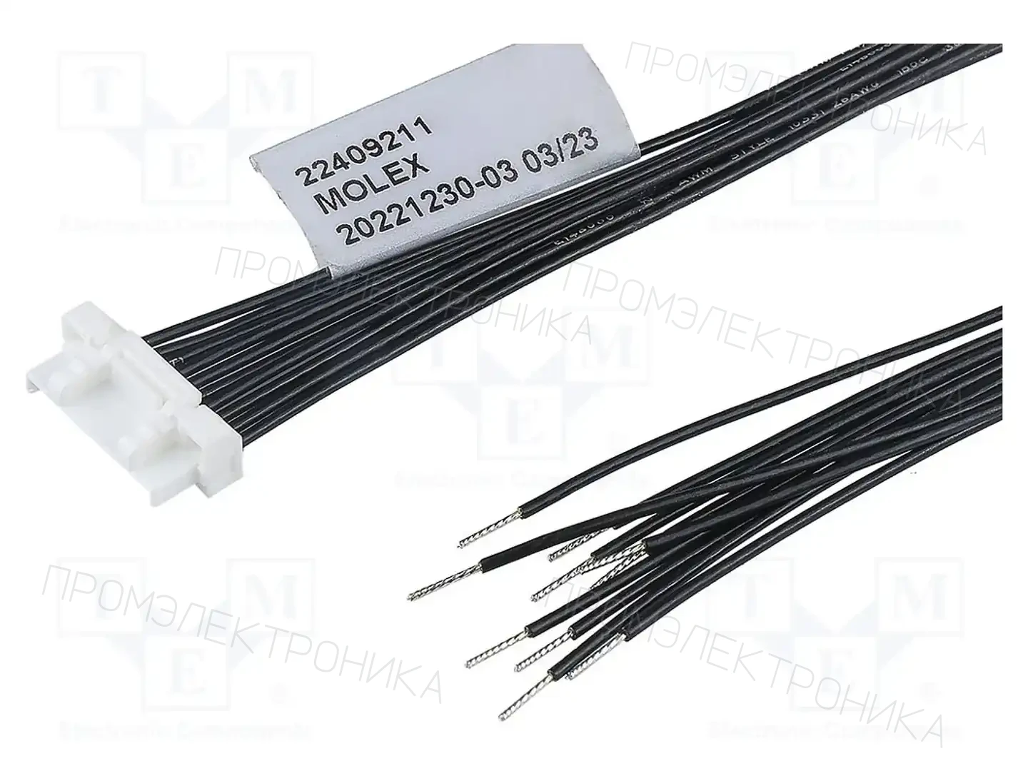 MOLEX 224092-1102 — Разъeмы сигнальные растр 1,25мм
