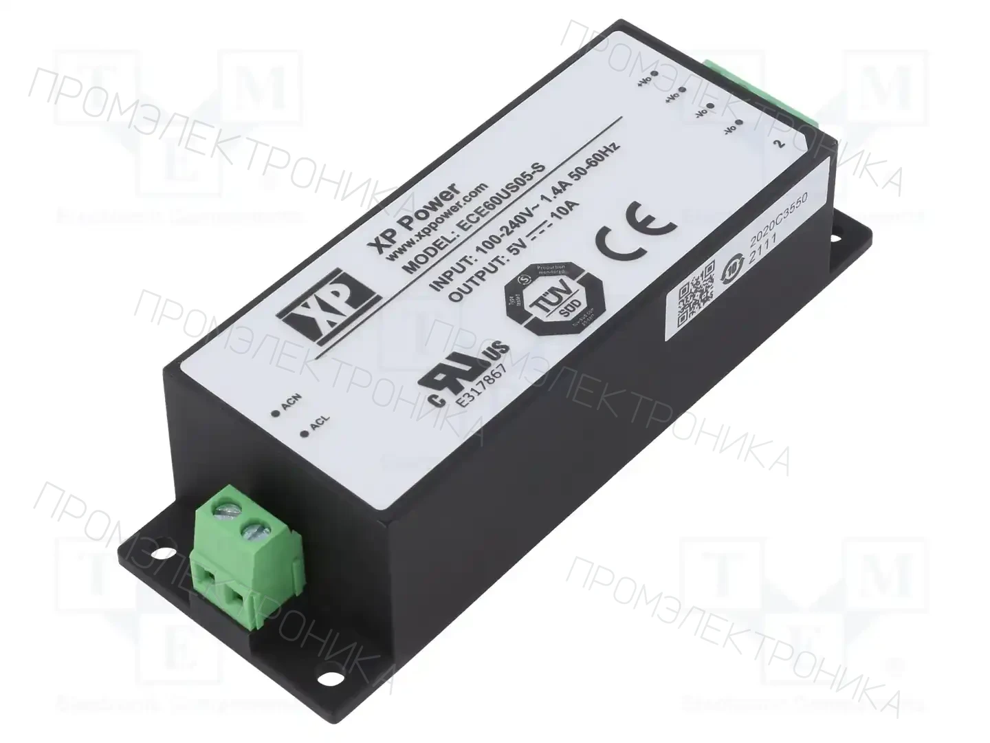 XP POWER ECE60US05-S — Блоки питания для встраивания