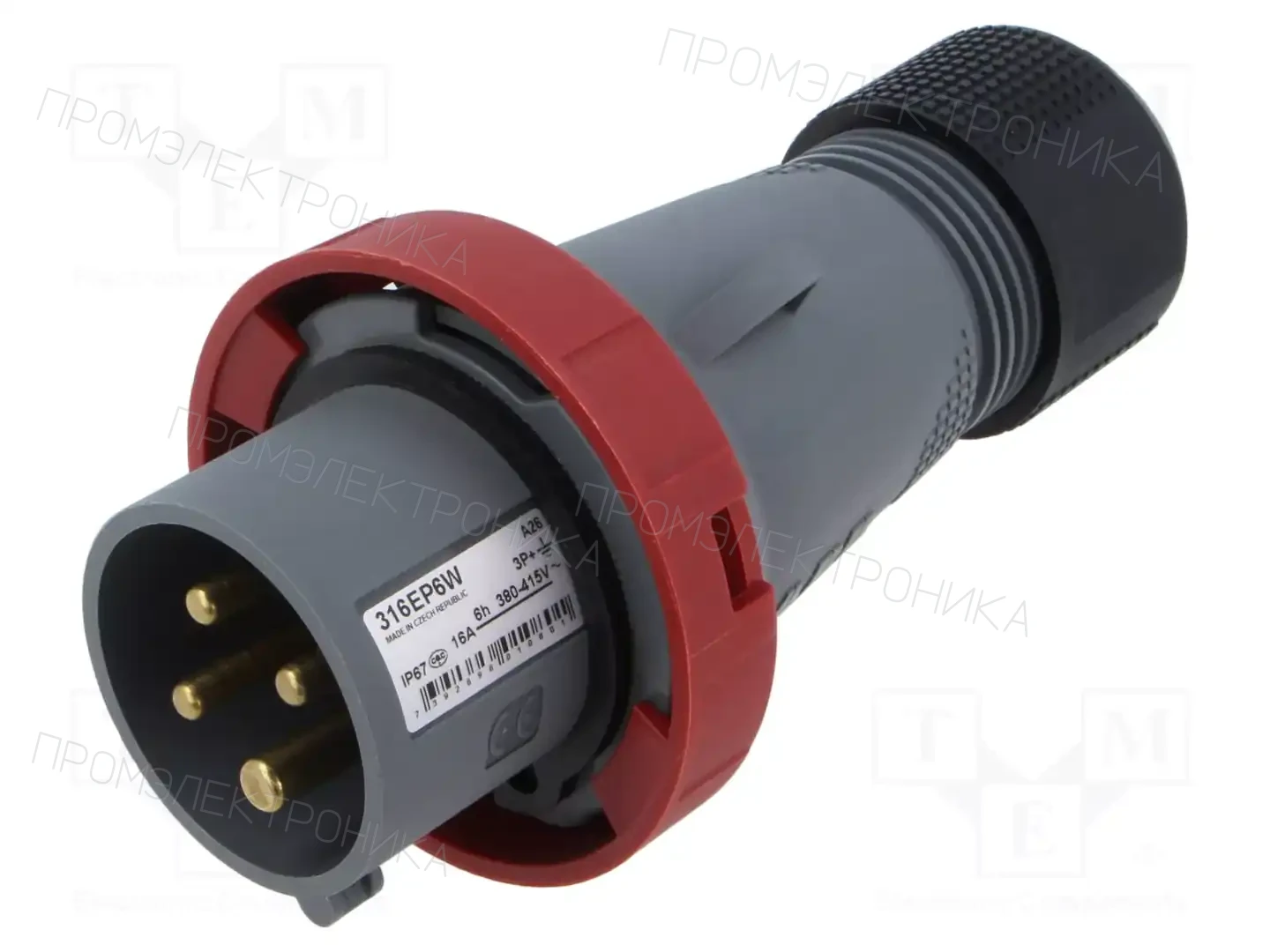 AMPHENOL 2CMA101080R1000 — Многофазные разъемы IEC 60309