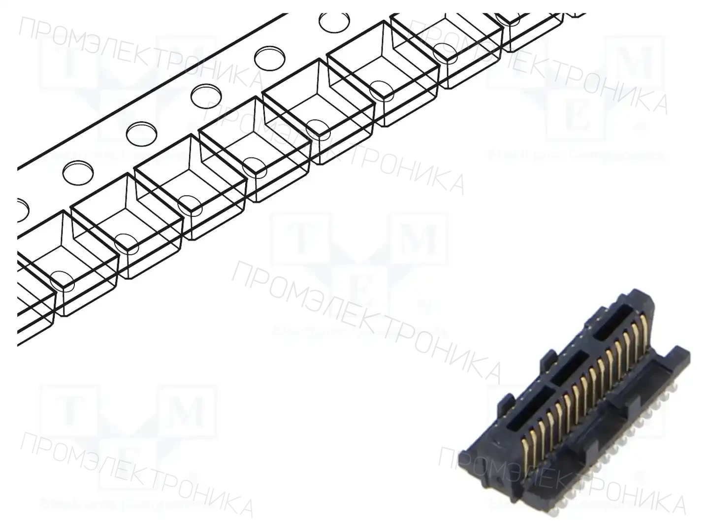 SAMTEC ST5-15-1.00-L-D-P-TR — Разъeмы пластина - пластина