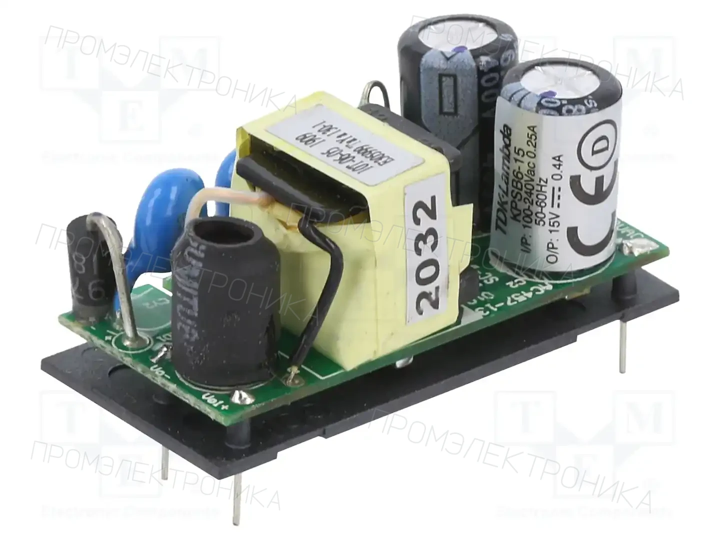 TDK-LAMBDA KPSB6-15 — Преобразователи AC/DC для PCB