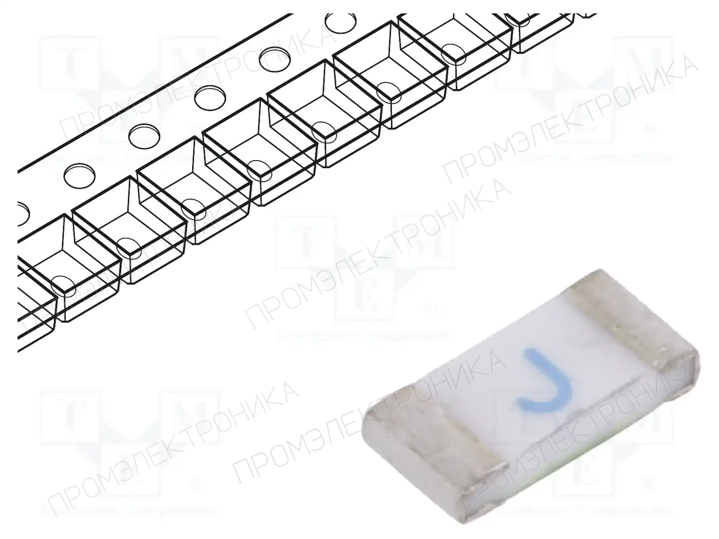 BEL FUSE 0685F0500-01 — Предохранители SMD 1206 быстродейств