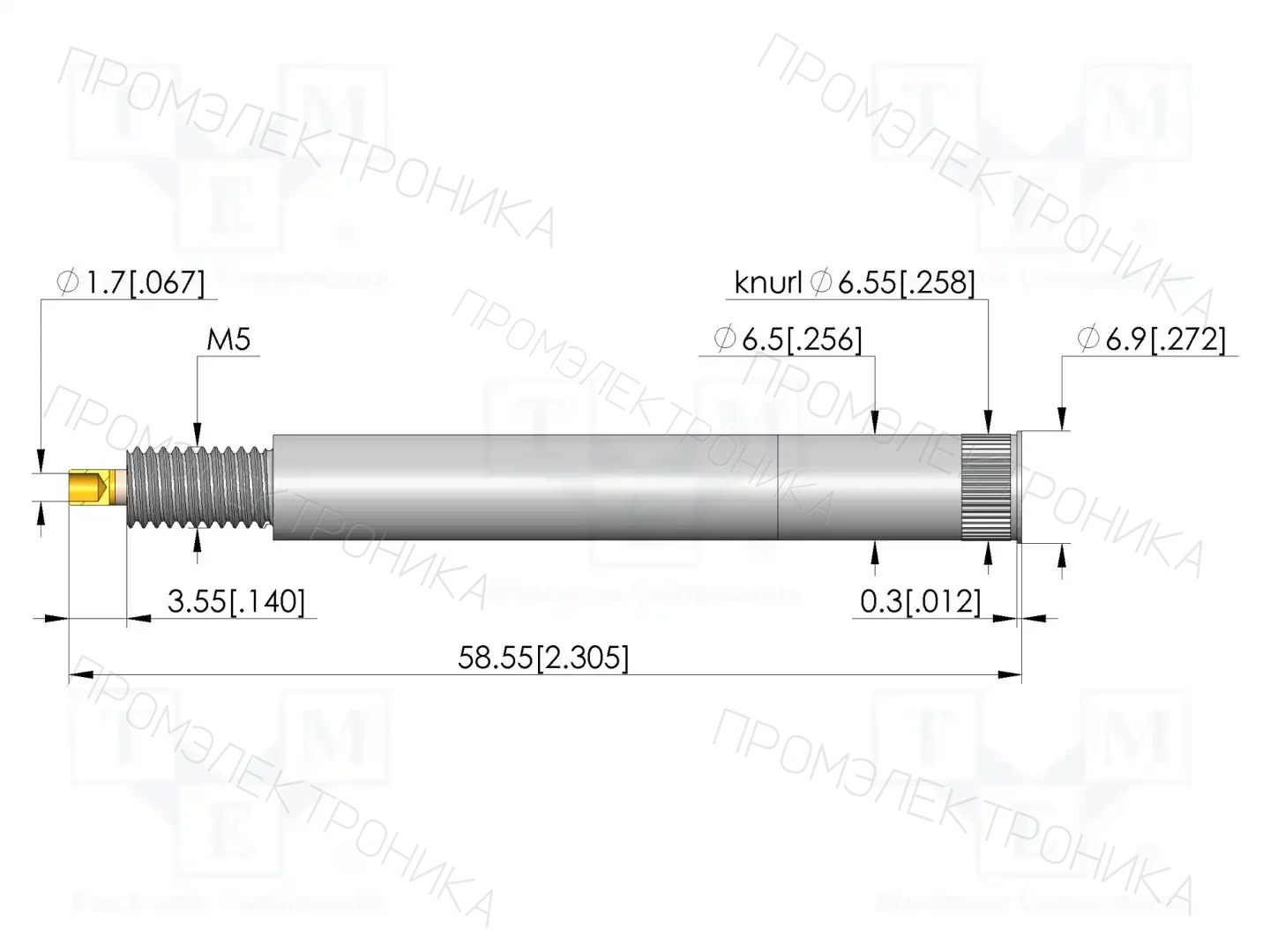 INGUN KS-624M5M5-RF — Гнёзда для измерительных щупов