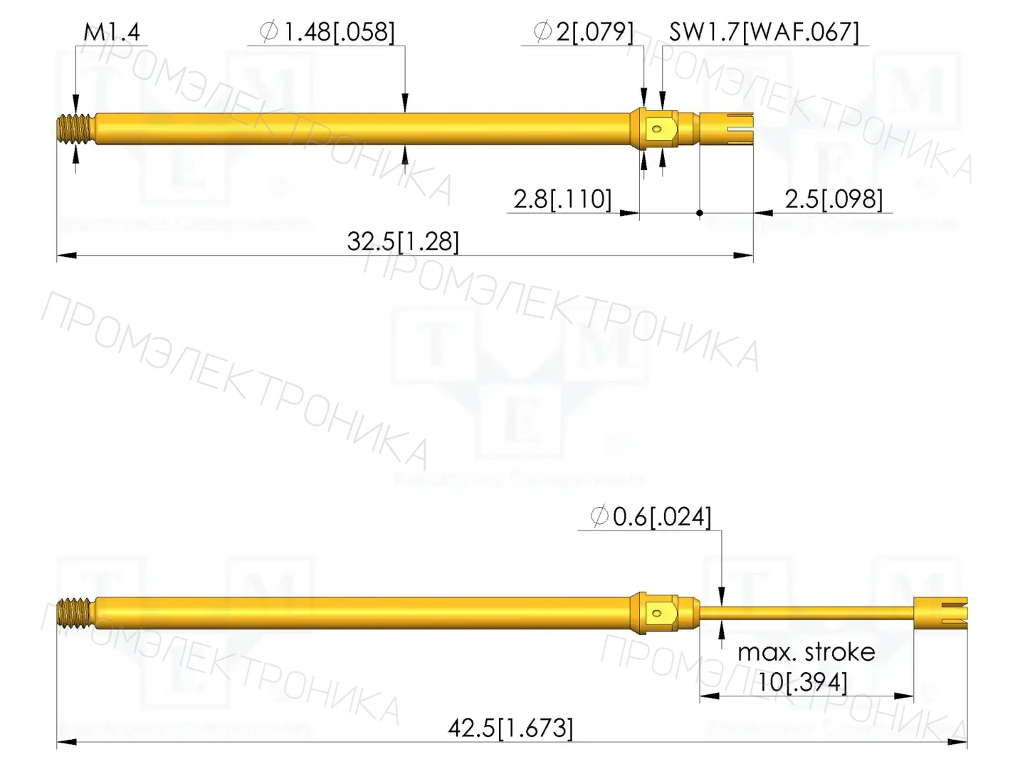 INGUN PKS-171 319 150 A 0302 M — Измерительные щупы
