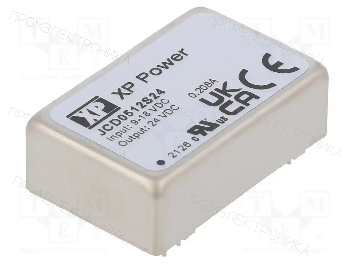 XP POWER JCD0512S24 — Преобразователи DC/DC