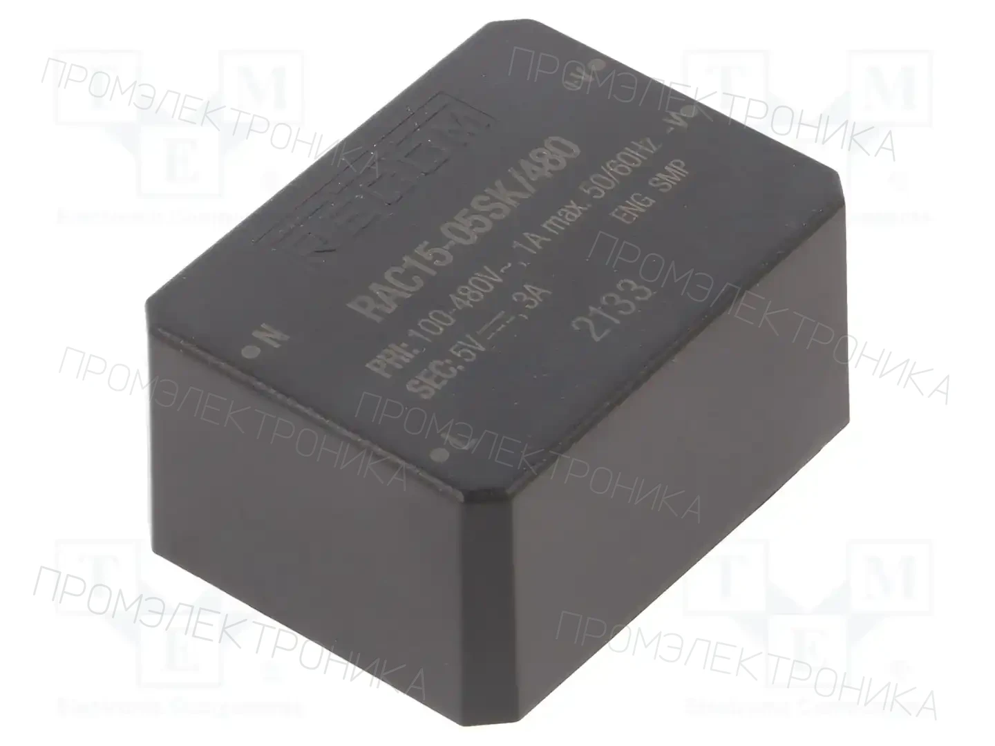 RECOM RAC15-05SK/480 — Преобразователи AC/DC для PCB