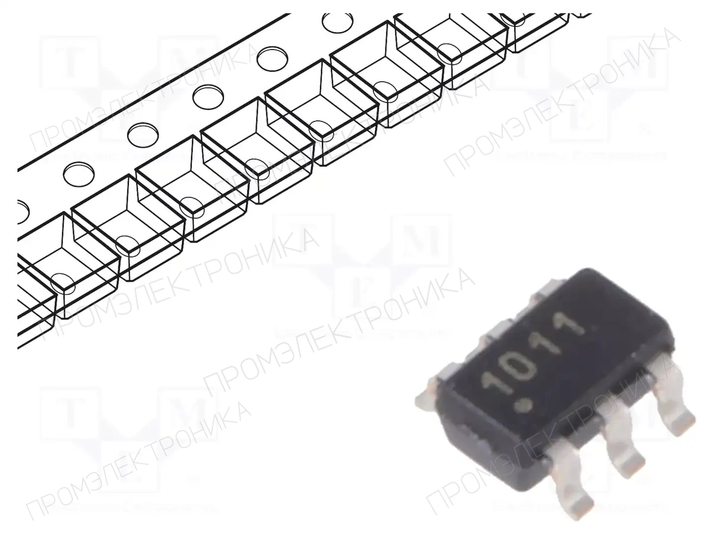 Microchip Technology AT42QT1011-TSHR — Драйверы - микросхемы