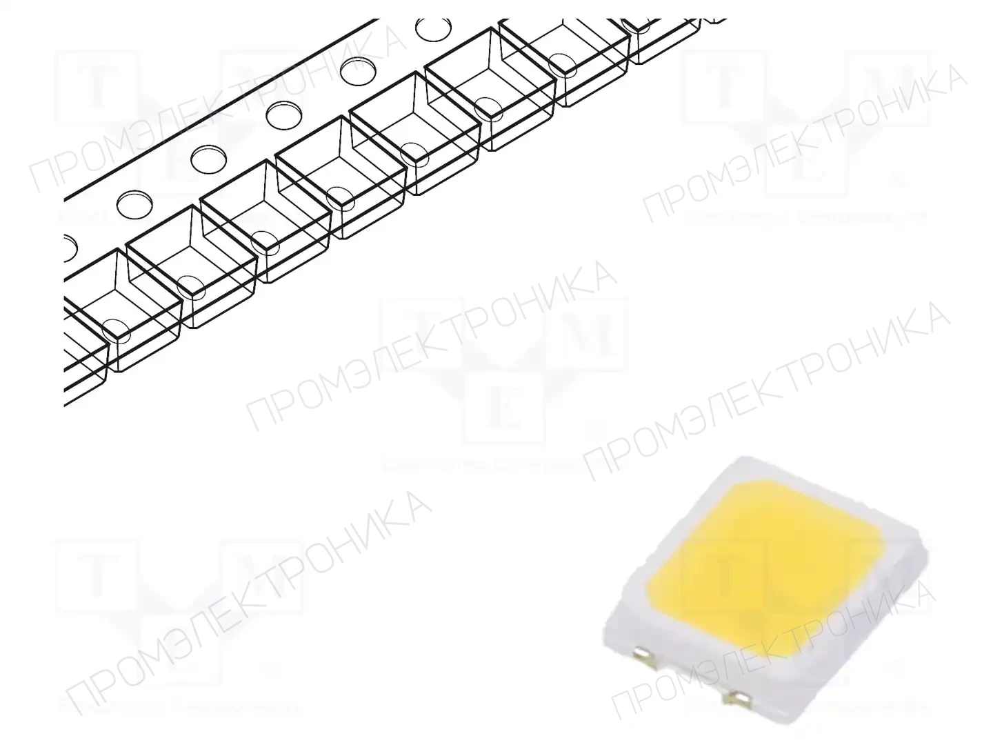 FORYARD FYLS-2835UWC40-0.2W — Светодиоды SMD белые