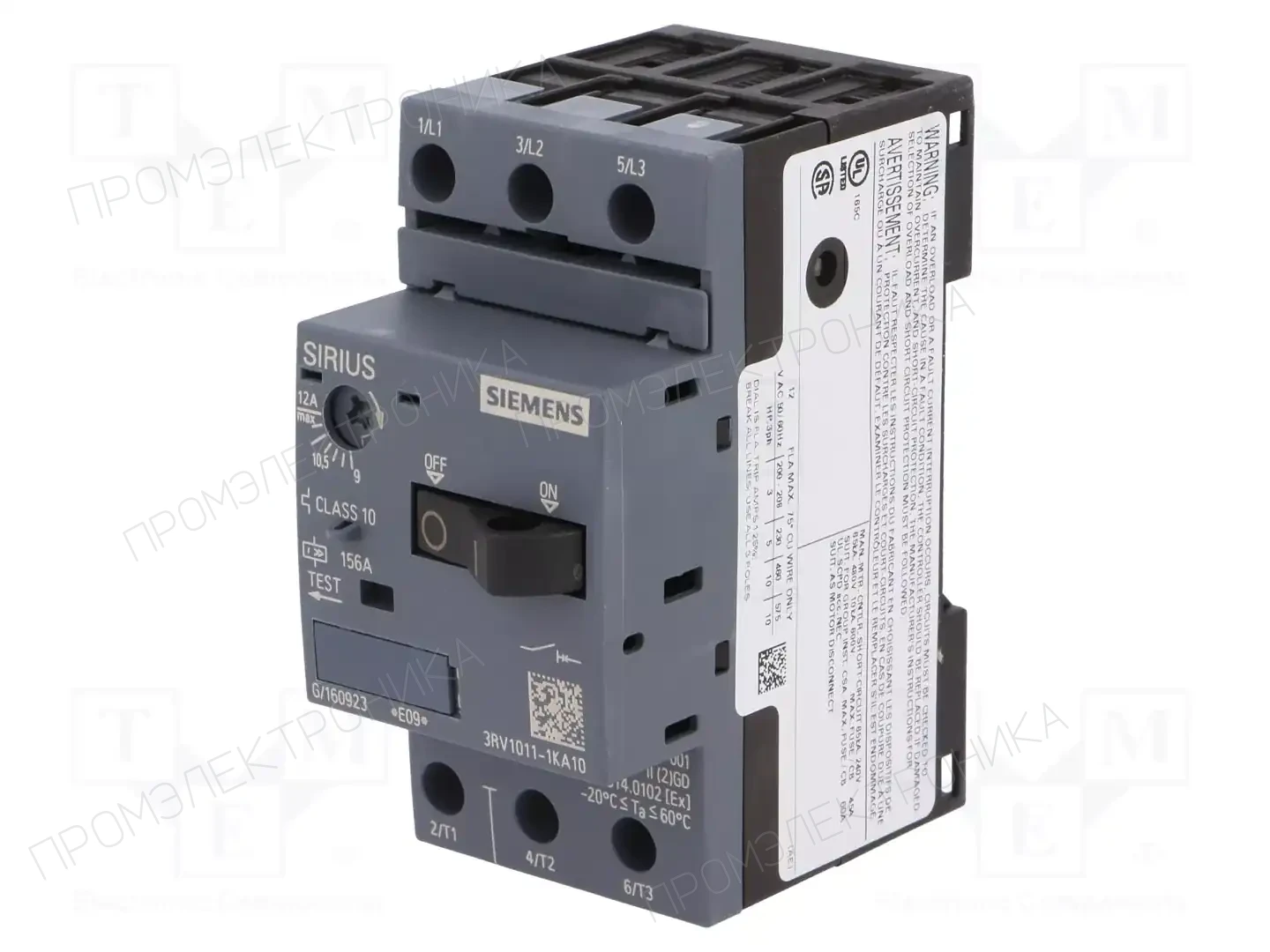 SIEMENS 3RV1011-1KA10 — Выключатели двигательные