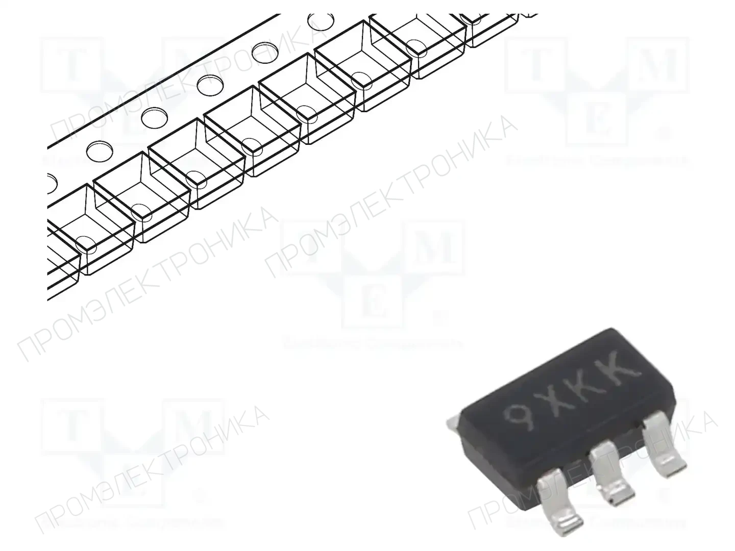 TOREX XC6209B182MR-G — Стабилизаторы напряжения нерегулир. LDO