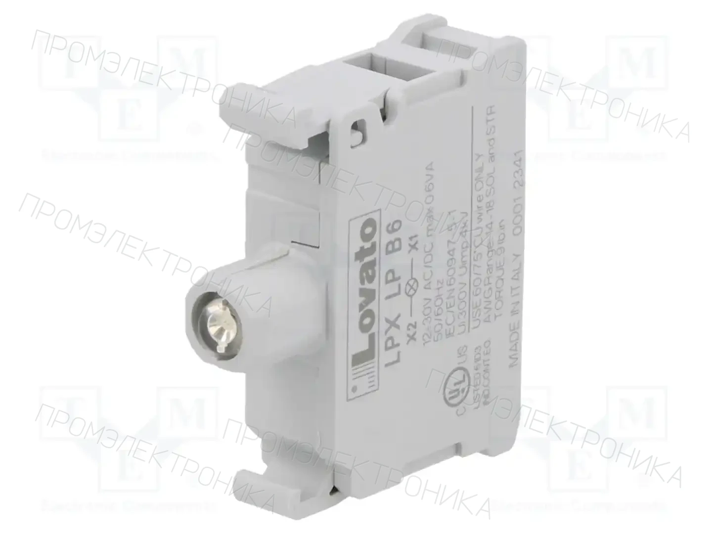 LOVATO ELECTRIC LPXLPB6 — Панельные аксессуары стандартные