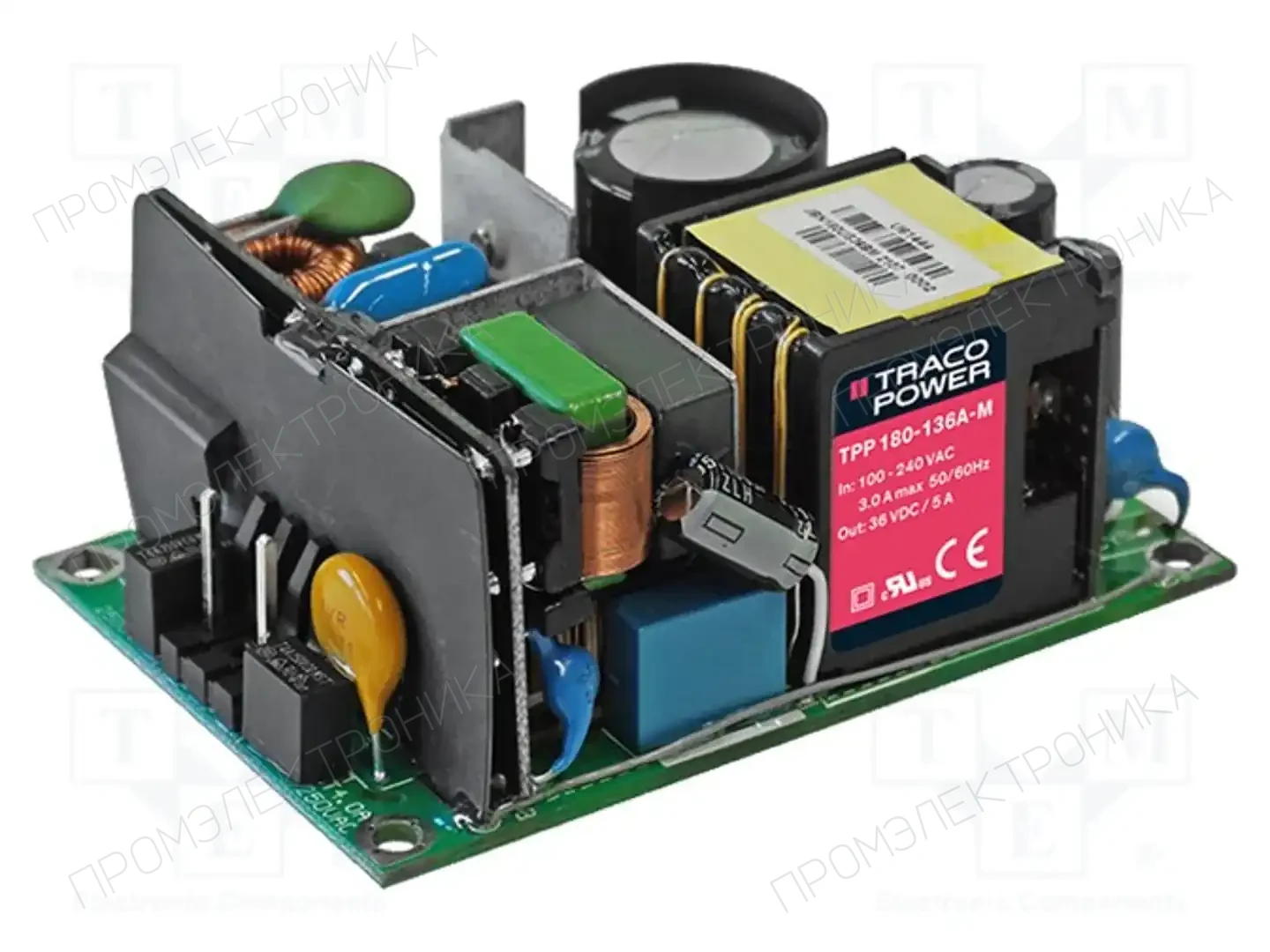 TRACO POWER TPI 180-136A-M — Открытые блоки питания