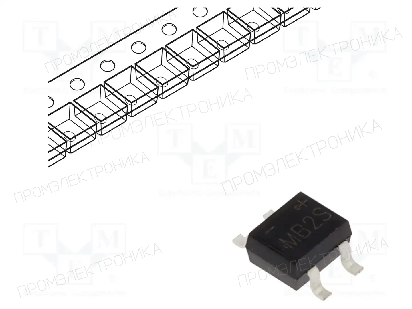 AKYGA SEMI AKS1007 — Однофазные мосты диодные SMD/THT