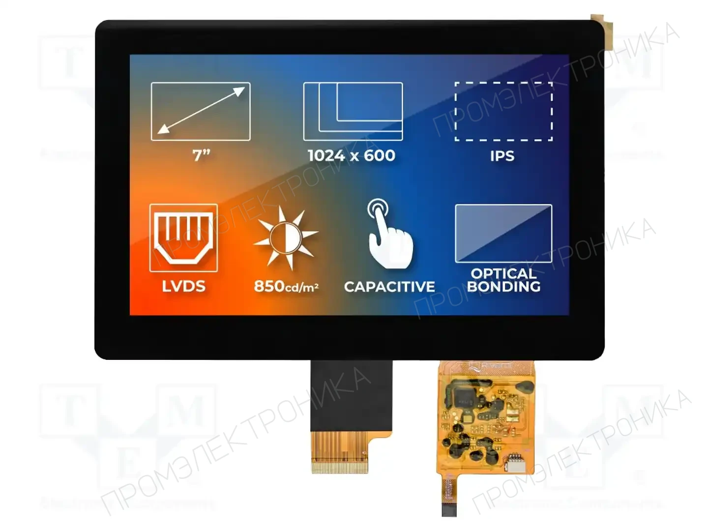 Riverdi SM-RVT70HSLNWC00-B — Дисплеи TFT
