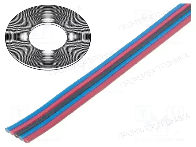 TECHNOKABEL 0240 006 — Провода ленточные многоцветные