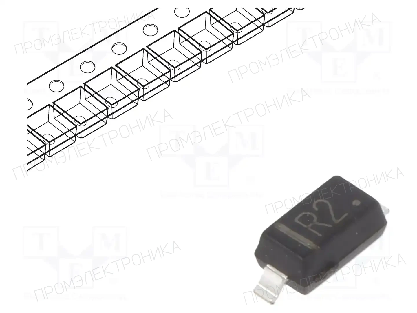 MICRO COMMERCIAL COMPONENTS MBR0520-TP — Диоды Шотки SMD