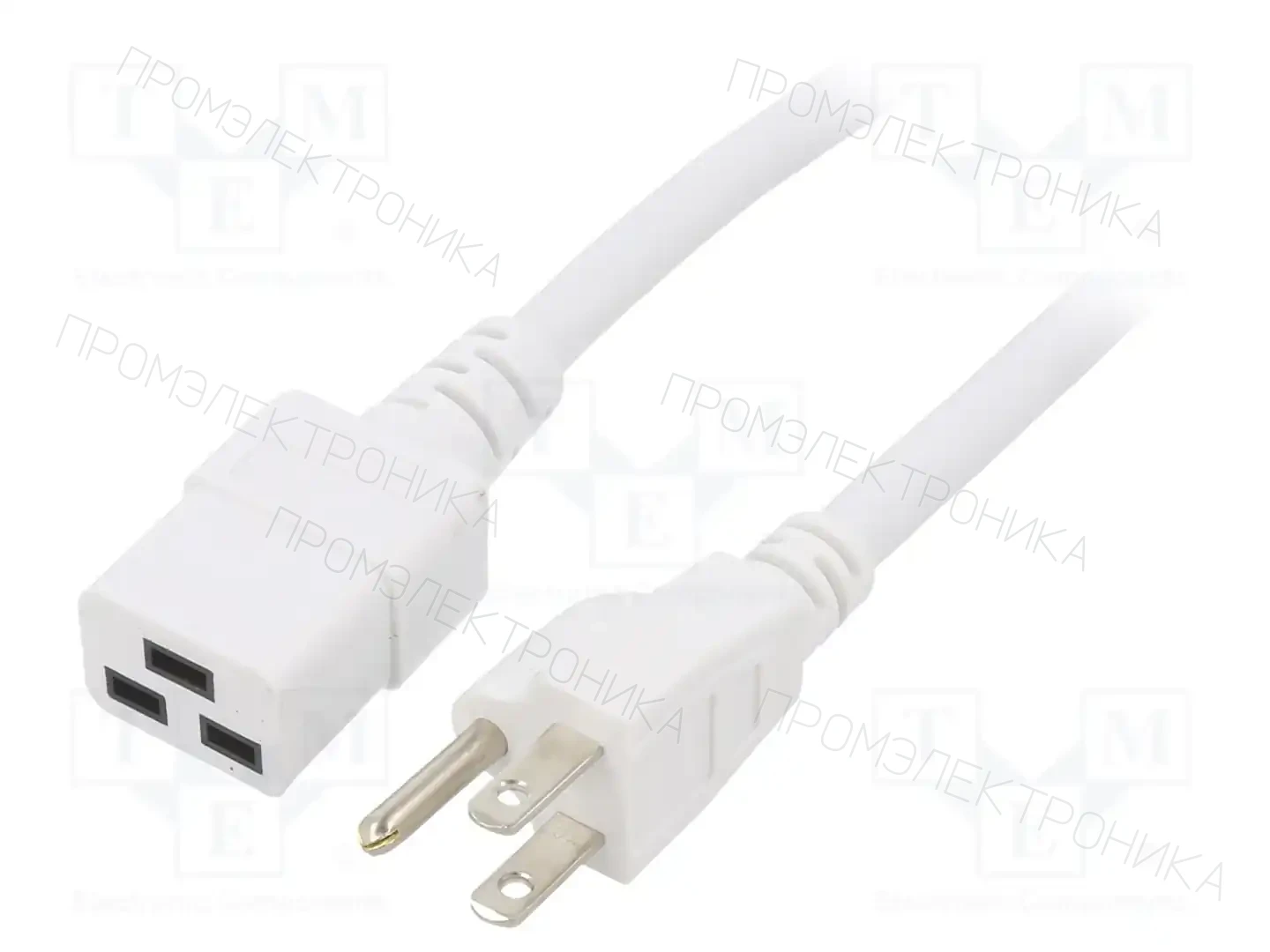 LIAN DUNG LT-202+549 SJT 14/3 60C WHT 1.8M — Кабели питания компьютерные и универс