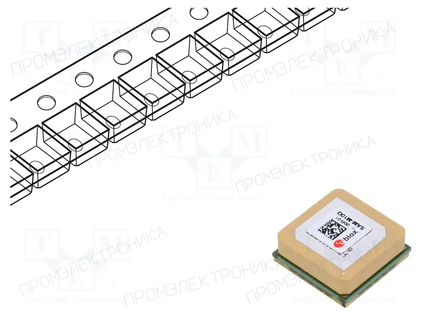 u-blox SAM-M10Q-00B — Модули GNSS (GPS)